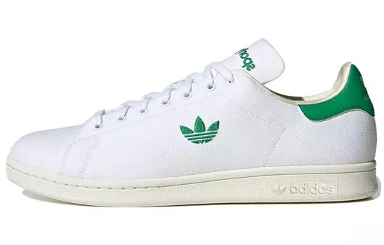 Adidas originals STAN SMITH Collection Мужская обувь для скейтбординга, White Green