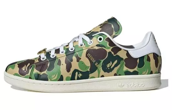 Adidas originals STAN SMITH Collection Мужская обувь для скейтбординга, Camouflage