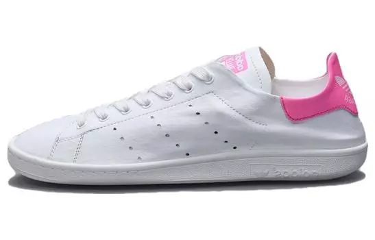 Adidas originals STAN SMITH Collection Женская обувь для скейтбординга, White/Pink
