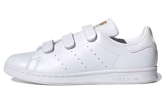 Кроссовки Stan Smith Adidas Originals 'White Gold Metallic'