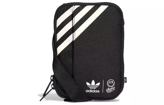 Adidas Originals Сумка через плечо из полиэстера, обычная, унисекс, черная