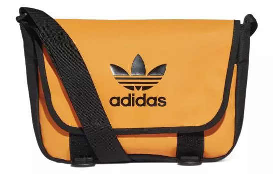 Adidas Originals Сумка через плечо из ТПУ, обычная, унисекс, желтая