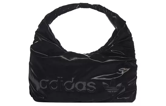 Adidas Originals Сумка-мессенджер Cloud Bag из искусственной кожи, мини-сумка через плечо, женская, черная