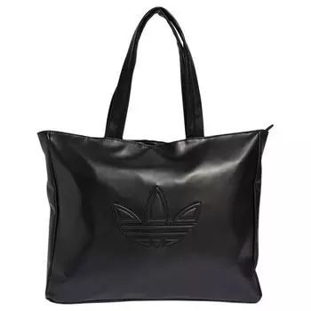 Adidas Originals Сумка-шоппер из переработанного полиэстера, сумка-шоппер, обычная, унисекс, черная