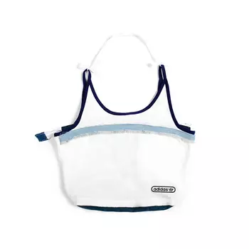 Adidas Originals Сумка-тоут из смеси полиэстера и вискозы, стандартная, унисекс, белая