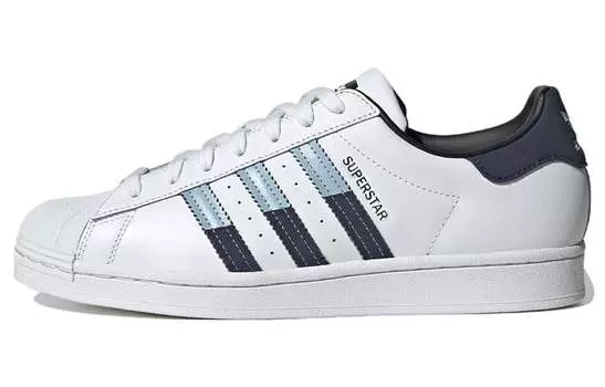Кроссовки Adidas Originals Superstar Shoes 'White Navy'