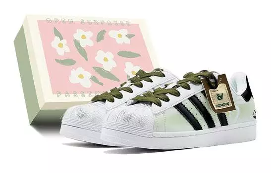 Adidas originals Superstar Обувь для скейтбординга унисекс, Green