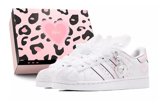 Adidas originals Superstar Обувь для скейтбординга унисекс, Pink