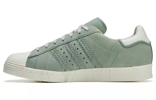 Adidas originals Superstar Обувь для скейтбординга унисекс, Pulse Mint/Silver Metallic/Silver Green