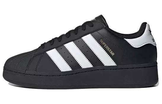 Adidas originals Superstar Обувь для скейтбординга унисекс, черное и белое