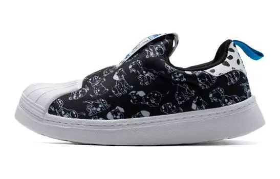 Adidas originals Superstar Series Kids Кроссовки для скейтбординга для детей, Black/White