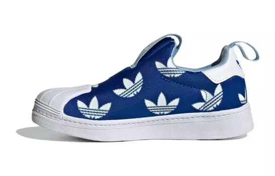 Adidas originals Superstar Series Kids Кроссовки для скейтбординга для детей, Blue