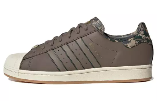 Кроссовки Adidas Originals Originals Superstar Shoes 'Blanch Brown Cream White'