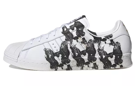 Кроссовки Adidas Originals Originals Superstar 80s X Han Meilin 'White Black'