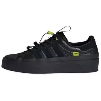 Adidas originals Superstar Series Обувь для скейтбординга унисекс, Core Black/Core Black/Semi-Daylight Yellow
