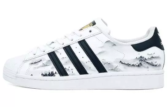 Adidas originals Superstar Series Обувь для скейтбординга унисекс, Black