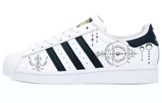 Adidas originals Superstar Series Обувь для скейтбординга унисекс, Black