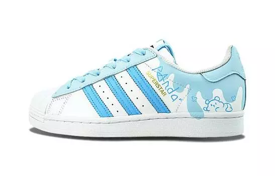 Кроссовки Adidas Originals Superstar Series Skateboard Shoes Unisex Low-Top Blue