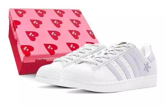 Adidas originals Superstar Series Обувь для скейтбординга унисекс, Lilac