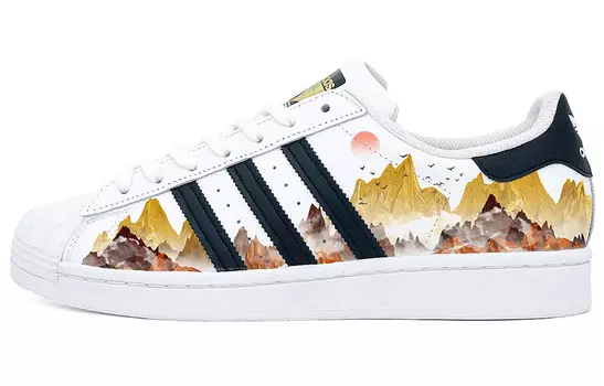 Adidas originals Superstar Series Обувь для скейтбординга унисекс, Gold