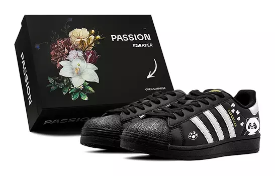 Adidas originals Superstar Series Обувь для скейтбординга унисекс, Black