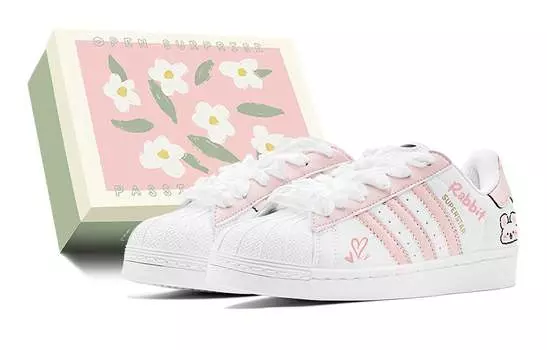 Adidas originals Superstar Series Обувь для скейтбординга унисекс, Pink
