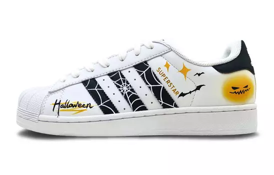 Кроссовки Adidas Originals Superstar Series Skateboard Shoes Unisex Low-Top Black White