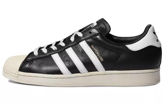 Кроссовки Adidas Originals Superstar Black White Sail
