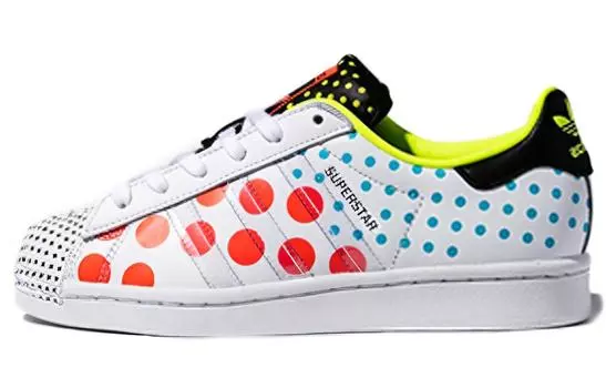 Кроссовки Adidas Originals Superstar 'Solar Red Polka'
