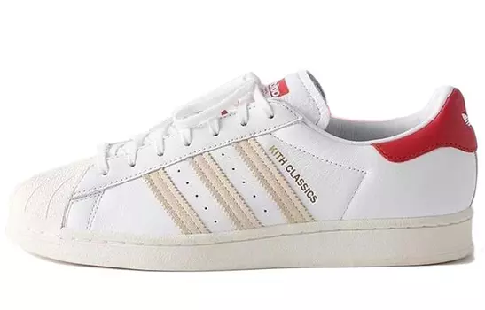 Кроссовки Adidas Originals Superstar Kith Classics White Red