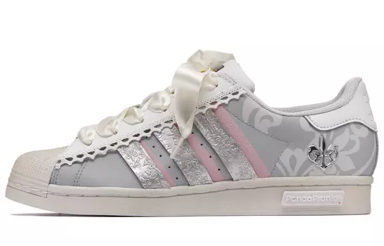 Adidas originals Superstar Series Обувь для скейтбординга унисекс, Grey silver brown