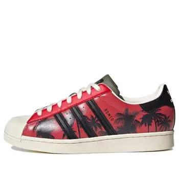 Adidas Originals Superstar Shoes 'Red Black Blue' H67923