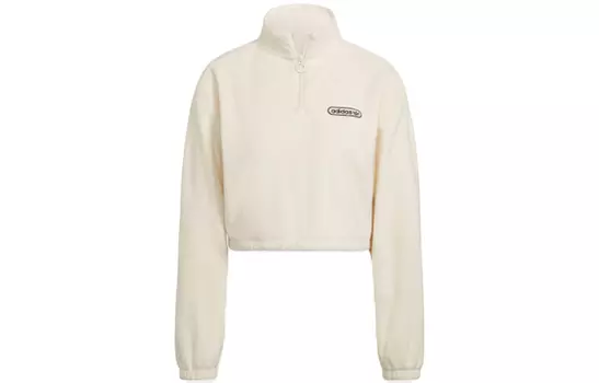 Adidas Originals Свитшот женский бежево-желтый
