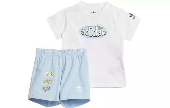 Adidas Originals TD Комплект для малышей, цвет White + light blue