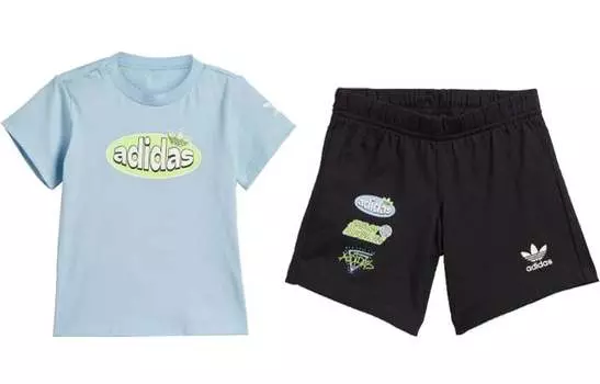 Adidas Originals TD Комплект для малышей, цвет Light blue + black