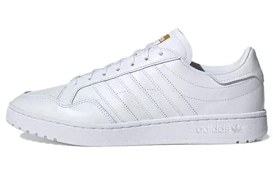 Кроссовки женские Adidas originals Team Court однотонные, белый