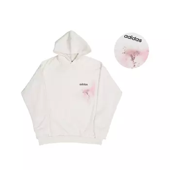 Adidas Originals Толстовка Adidas Basketball Chapter 1 Trefoil Collection, унисекс, розовая, белая