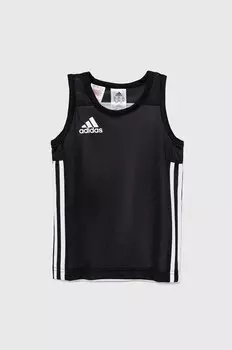 Adidas Originals топ для мальчиков и девочек 3G SPEE REVRS, черный