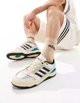 adidas Originals – Torsion Phantom – Бело-зеленые спортивные туфли до щиколотки