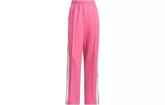 Adidas Originals Трикотажные спортивные штаны Adicolor Adibreak Pants, женские, светло-розово-красные