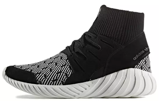 Кроссовки Adidas Originals Tubular Doom Black/Black-White