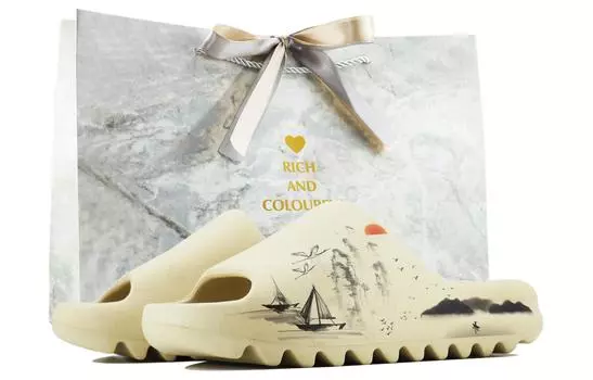 Adidas originals Вьетнамки Yeezy Slide унисекс, Off-white