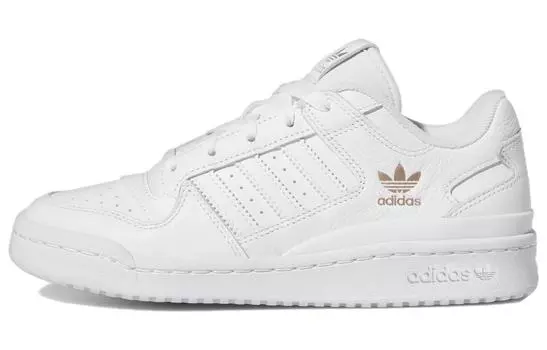 Adidas originals Wmns Forum Low, цвет «Белое розовое золото»