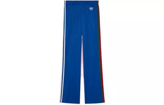 Adidas Originals X ADIDAS Knit Sweatpants Unisex Cobalt Blue Gucci, синий