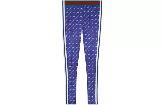 Adidas Originals X ADIDAS Knit Sweatpants Unisex Blue Gucci, синий