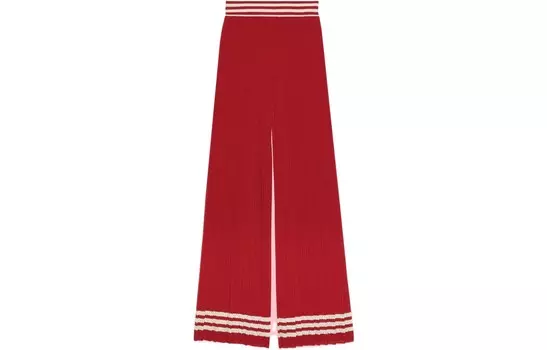 Adidas Originals X ADIDAS повседневные брюки женские красные Gucci