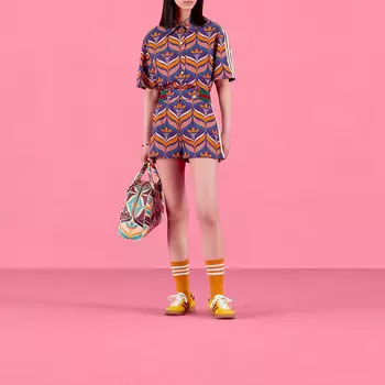 Adidas Originals X ADIDAS Рубашка унисекс Gucci, цвет Multicolor