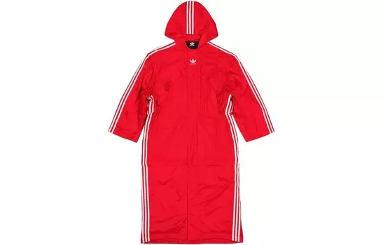 Adidas Originals X Parka Coat Men Red Balenciaga, красный