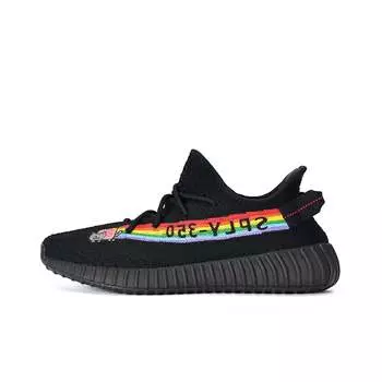 Adidas originals Yeezy Boost 350 V2 Lifestyle Обувь унисекс, Black rainbow