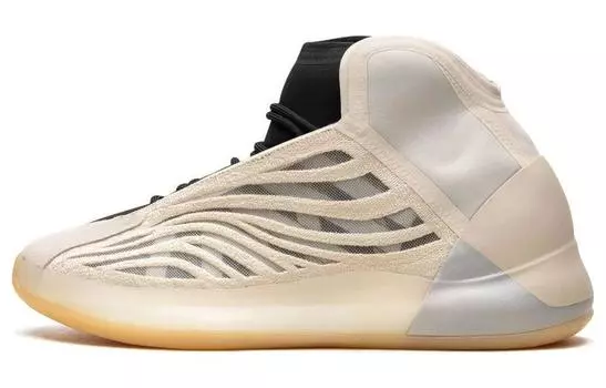 Adidas originals Yeezy QNTM Баскетбольные кроссовки унисекс, Black/White